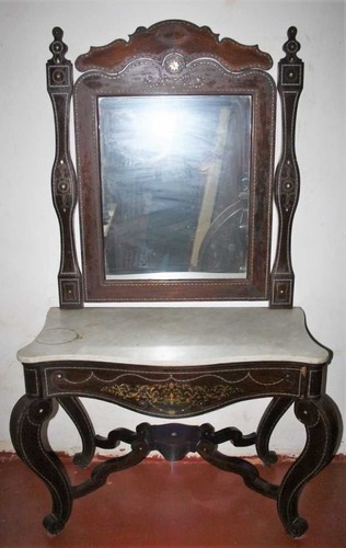Console miroir style - console, et