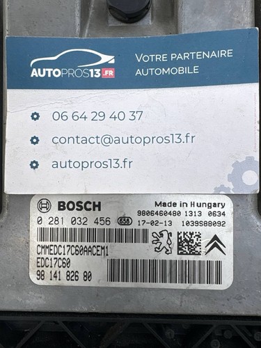 Calculateur moteur ecu - moteur, peugeot