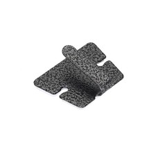 Crochet métallique adhésif