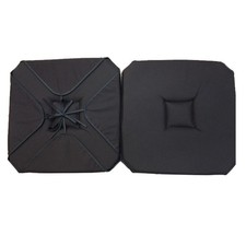 Coussin de chaise 4 rabats uni