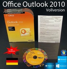 Microsoft Office Outlook 2010 version complète boîte + CD EDU + deuxième installation emballage d'origine