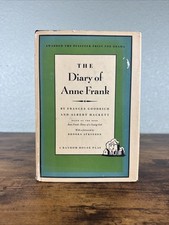 THE DIARY OF ANNE FRANK play by Goodrich/Hackettt - 1st/14th HCDJ 1956