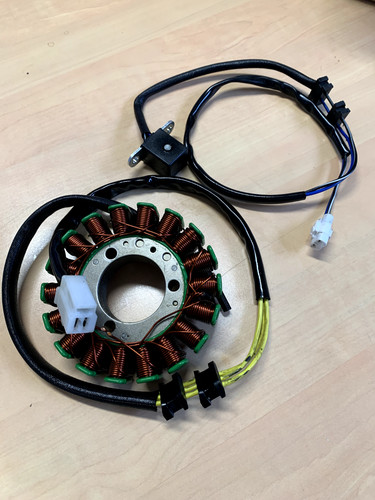 Stator pour kawasaki klf 300 - stator,