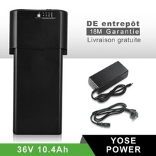 36V10.4Ah E-Bike Batterie de