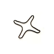 Reducteur de grille gaz 130 mm reduction cuisiniere gasiniere croisillon noir