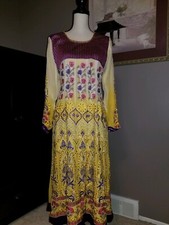 Yellow Indian Pakistani Dress