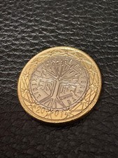 Pièce de 1 euro France 2001