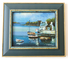 Petit tableau huile sur toile