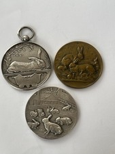 Lot De 3 Médailles Trophées