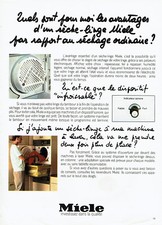 Advertising 108 1981 the Miele Dryer