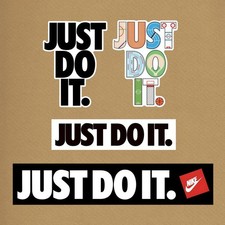 Nike JUST DO IT Autocollant