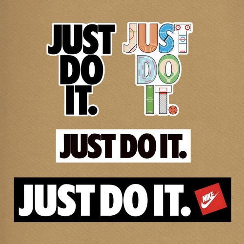 Nike just autocollant - nike, do