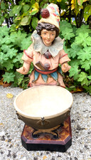 Ancienne terre cuite signée