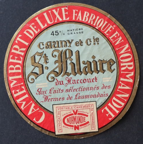 Etiquette fromage camembert - fromage,