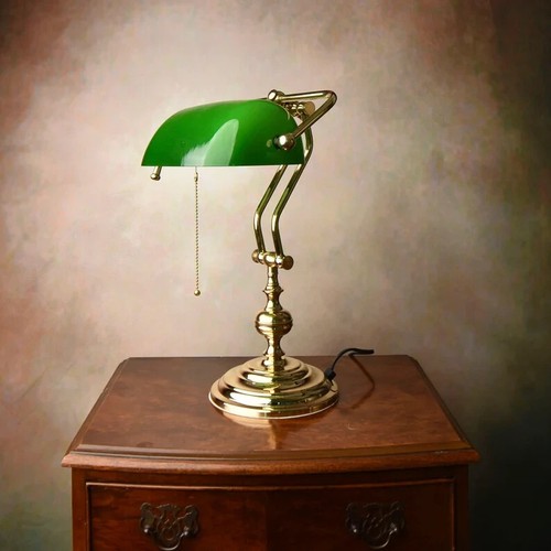 Lampe banquier finition - lampe,