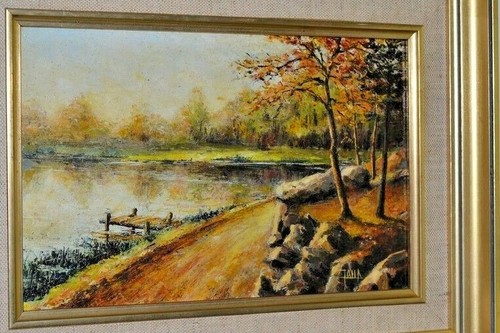 Tableau hsp cadre bois - tableau,