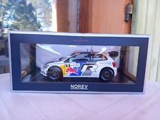NOREV 1/18 VOLKSWAGEN POLO R WRC WINNER RALLYE DE FRANCE 2013 OGIER GREASSIA 