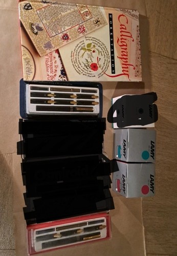 Lot calligraphy osmiroid - lot,
