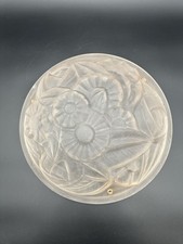 Coupe en pâte de verre rose