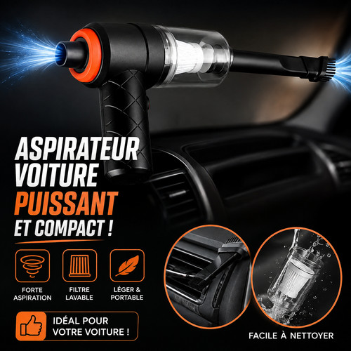 Aspirateur voiture sans fil - voiture,