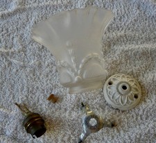 Ancien Applique Tulipe