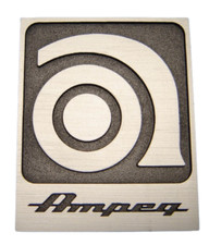 NEW Plaque Ampli LOGO AMPEG -