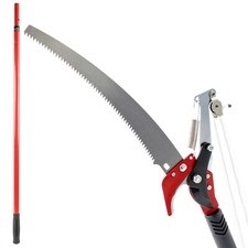 XPOtool Scie télescopique 100-200cm Coupe-branche Élagueur Sécateur Câble Jardin