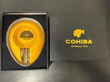 Cohiba Yellow Stand-Up Ashtray Luxury Cuba Havana Rare Used
