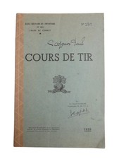Cours de Tir pour les Eleves-Officiers - École Militaire Infanterie Chars 1935