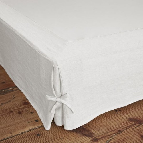Cache sommier 180x200 lin - cache,