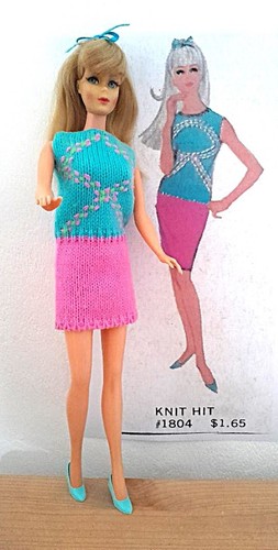 Barbie vintage knit hit 1804 - knit,