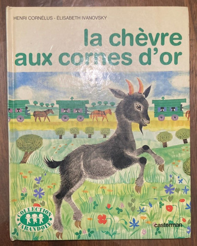 Chèvre aux cornes or - la,