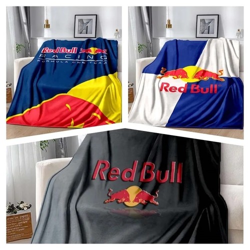 Redbull plaid couverture red - plaid,