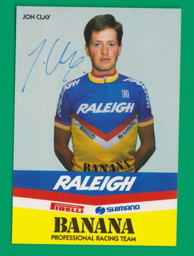 Cyclisme carte cycliste jon - cyclisme,