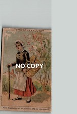 Lot de 4 chromos Chocolat