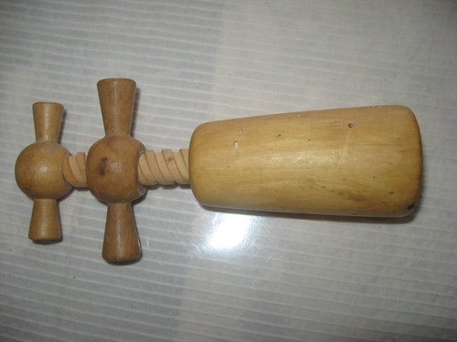Ancien tire bouchon bois - ancien, en