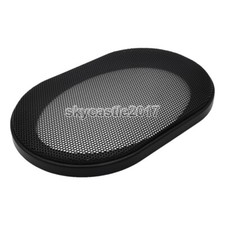 2pcs New 4"x6" inch Speaker Cover Metal Mesh Grille Protection Decorative Circle