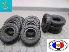 DINKY TOYS LOT DE 12 PNEUS NOIRS STRIER 13/7 NEUF POUR MINI TRIUMPH HERALD ETC..