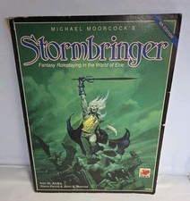 STORMBRINGER 4th EDITION 2110 RPG ROLE-PLAY 1990 RULEBOOK Preowned 