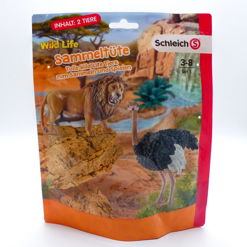 Schleich wild life sachet - life, 2