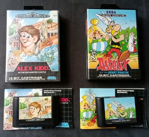 Alex kidd asterix sega - +,