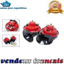 UNIVERSELLE 12V KLAXON TROMPE PAIRE  BATEAU VOITURE VAN