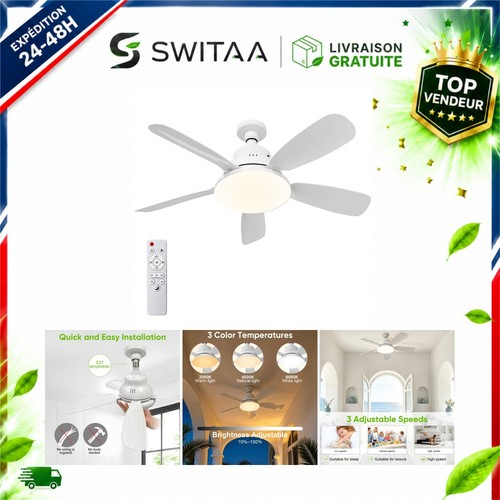 Ventilateur plafond led - plafond,
