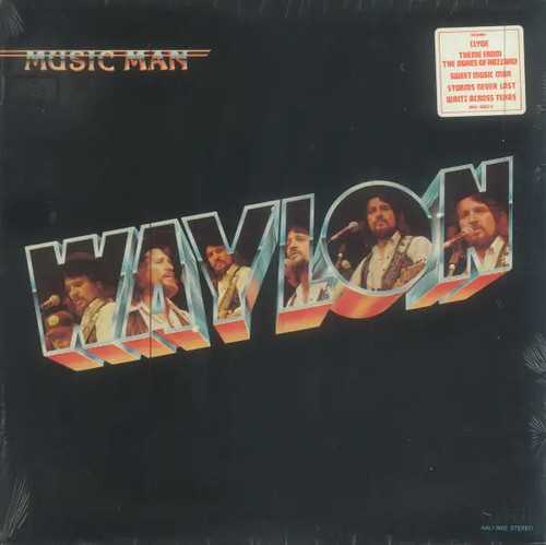Waylon jennings music man - music, lp
