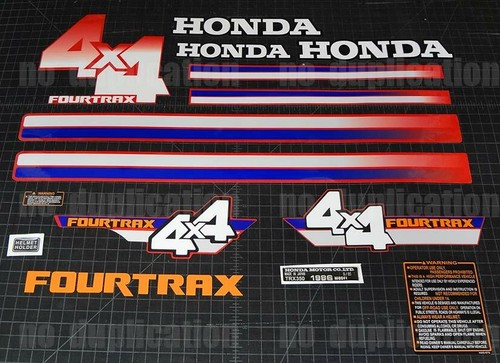 1986 trx quad 350 4x4 - ,