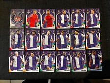 LOT 18 CARDS CARTES PANINI
