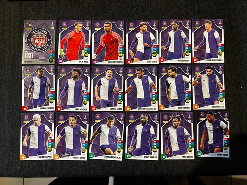 Lot cards cartes panini - lot,