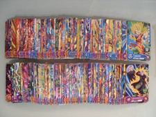 Gros Lot De 251 Cartes Super Dragon Ball Heroes PUMS Sans Doubles Prism Gold DBZ
