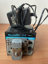 Cole Parmer Masterflex C/L Peristaltic Lab Pump 77122-60 + power supply. WORKING