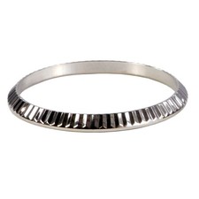 Lunette, acier, polie